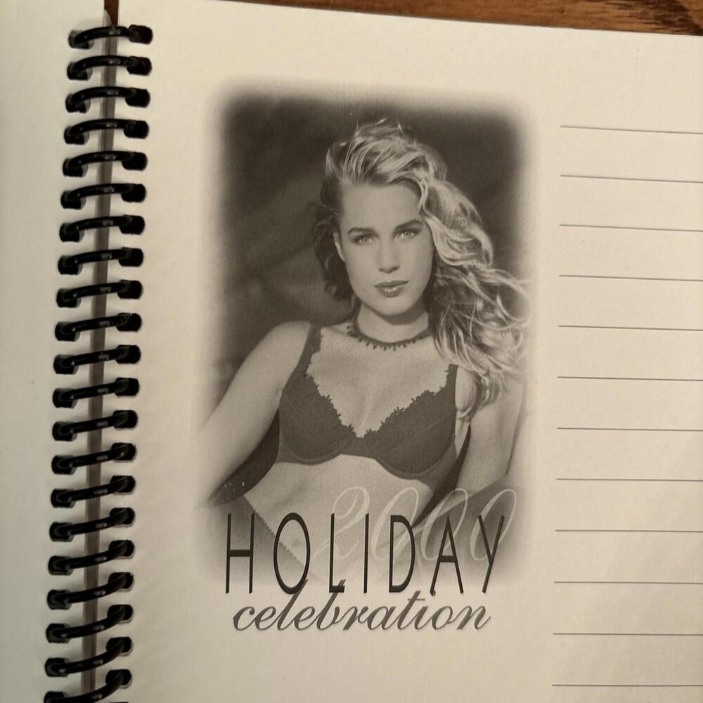 Vintage 2000 La Senza Holiday Celebration Spiral Softcover Notebook - Picture 12 of 14